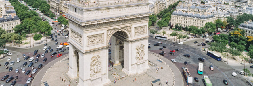 Paris en voiture